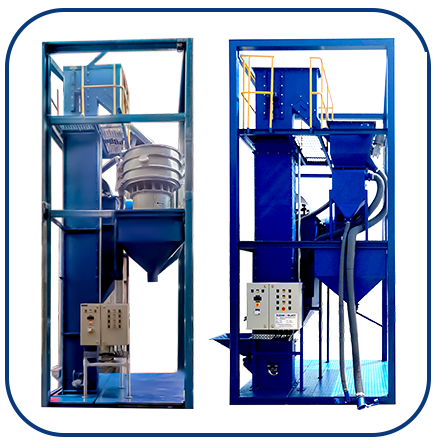 ABRASIVE RECYLING SYSTEM