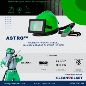 Astro Quality Abrasive Blasting Helmet