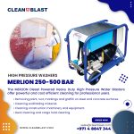 MERLION Diesel Pressure Water Blasters Heavy Duty Solutions