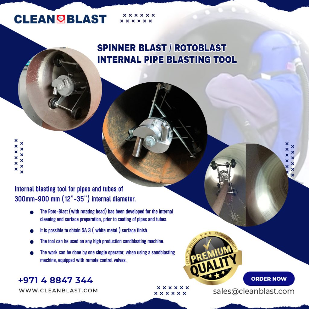 Internal Pipe Blasting Systems get it
